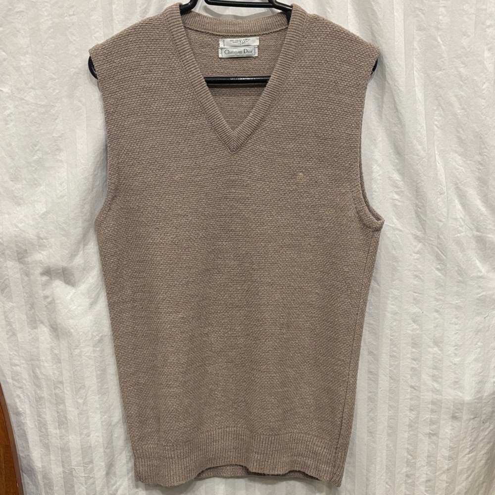 Vintage Dior sweater vest